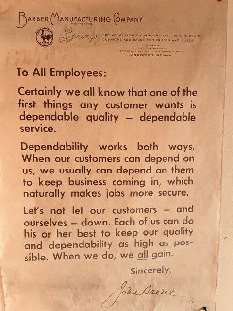 All employees poster